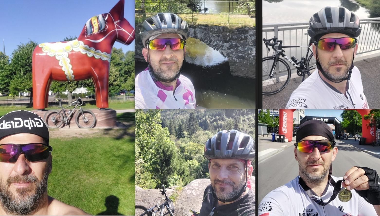 Daniel Lindh cyklar